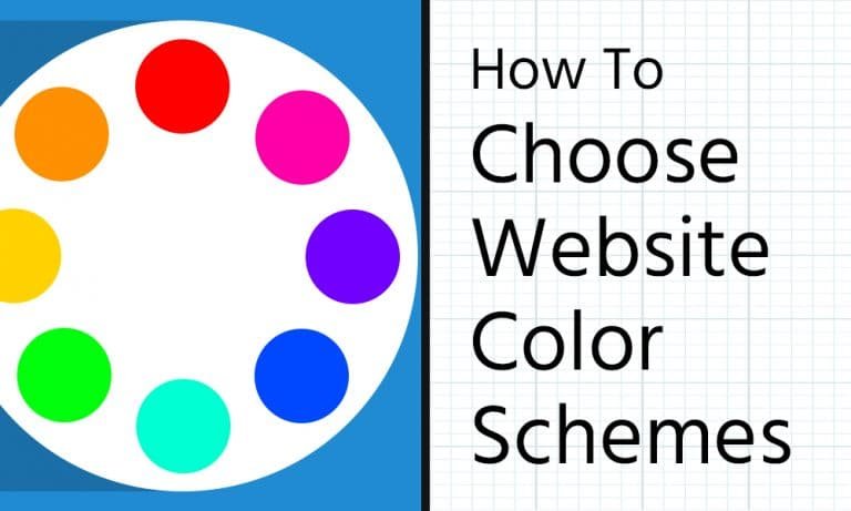 How To Choose Website Color Schemes 768x461 