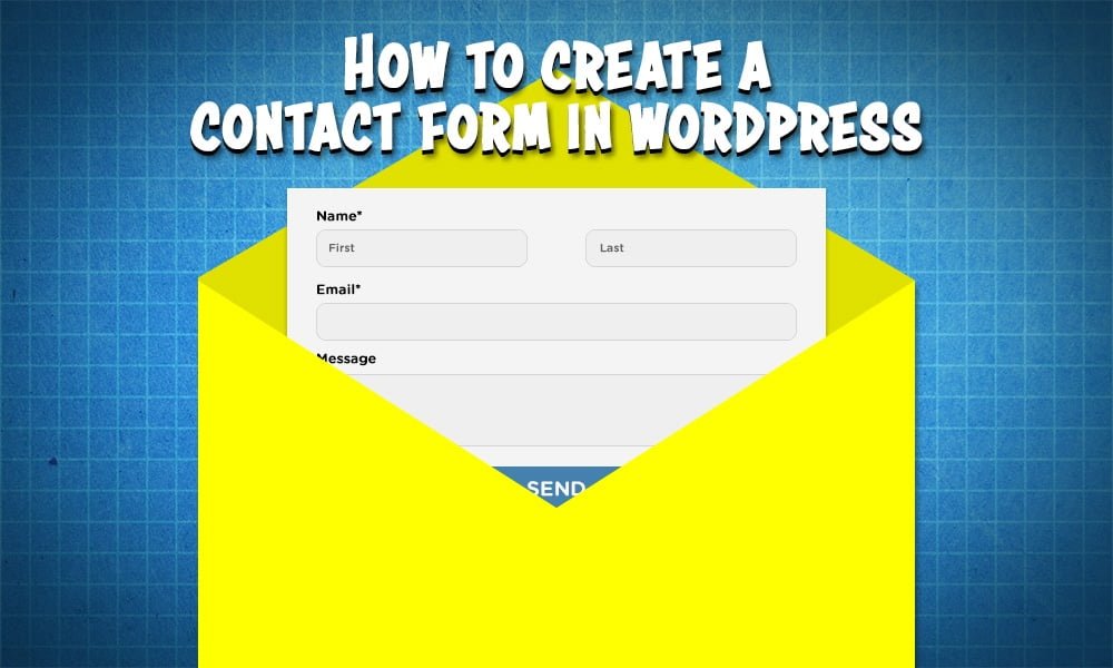 create wordpress contact form