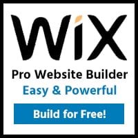 create a pro website recommends wix