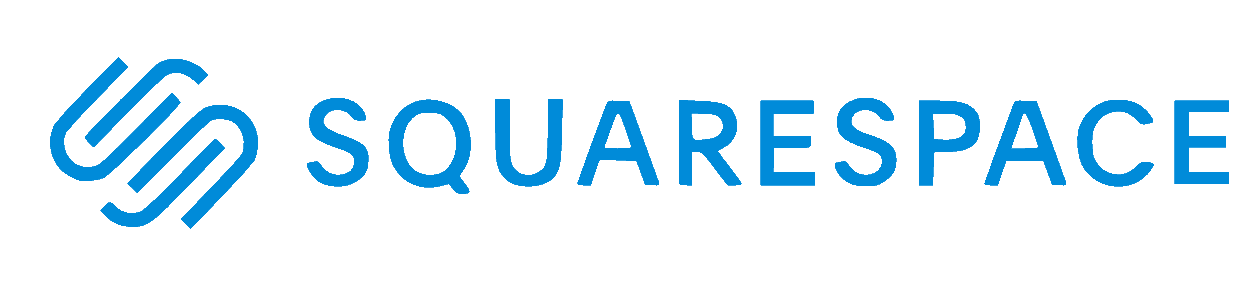 squarespace web hosting logo blue