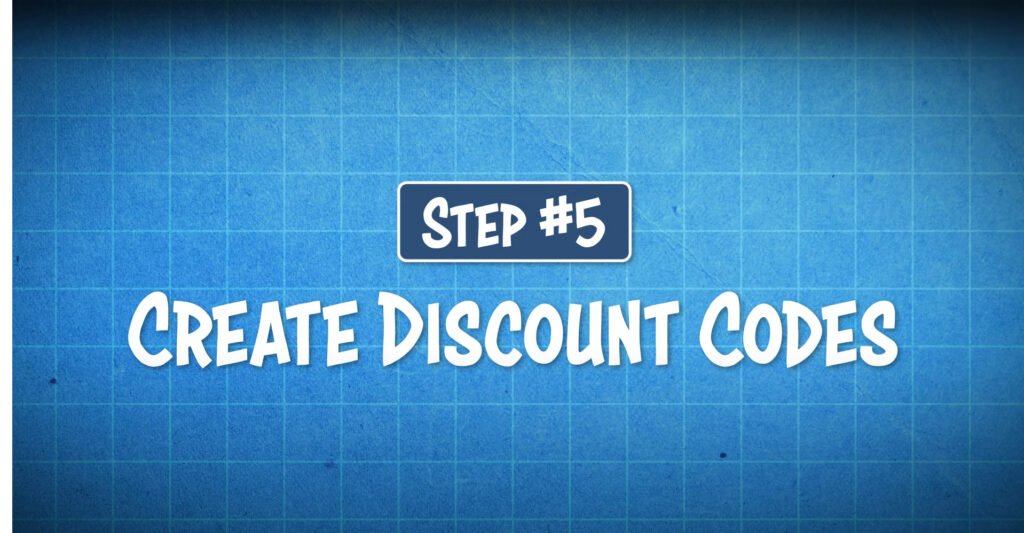 how to set up a shopify store create discount codes step 5 (1)