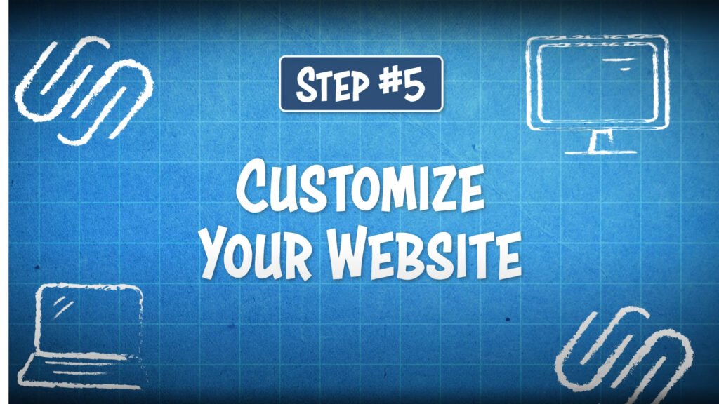 how to use squarespace step 5 customize your website