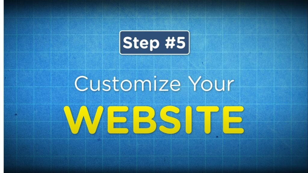 divi website builder step 5 customize website