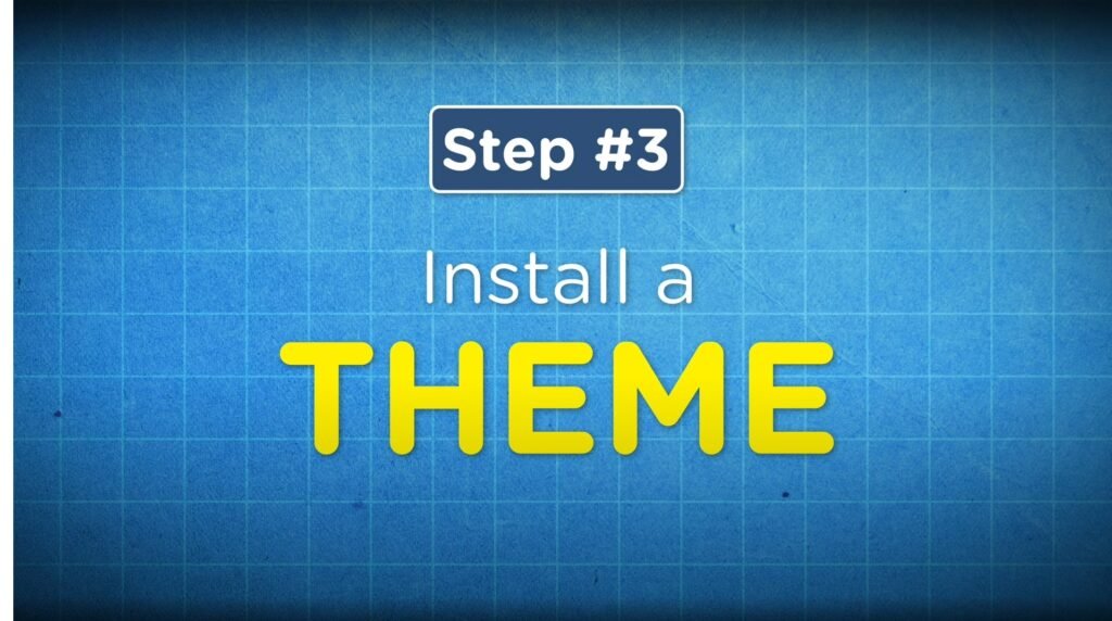 elementor tutorial step three install a theme