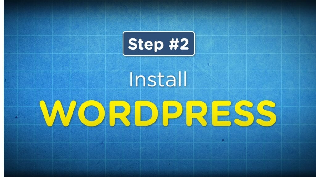 elementor tutorial step two install wordpress